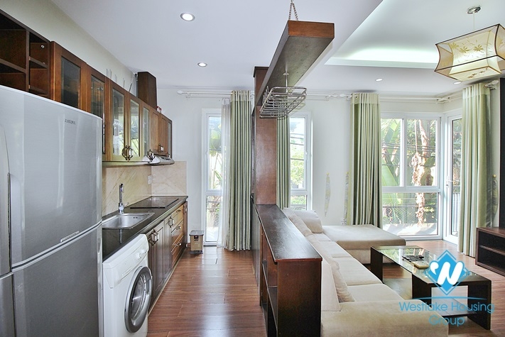 One bedroom furnished apartment for rent in Dang Thai Mai, Tay Ho, Hanoi